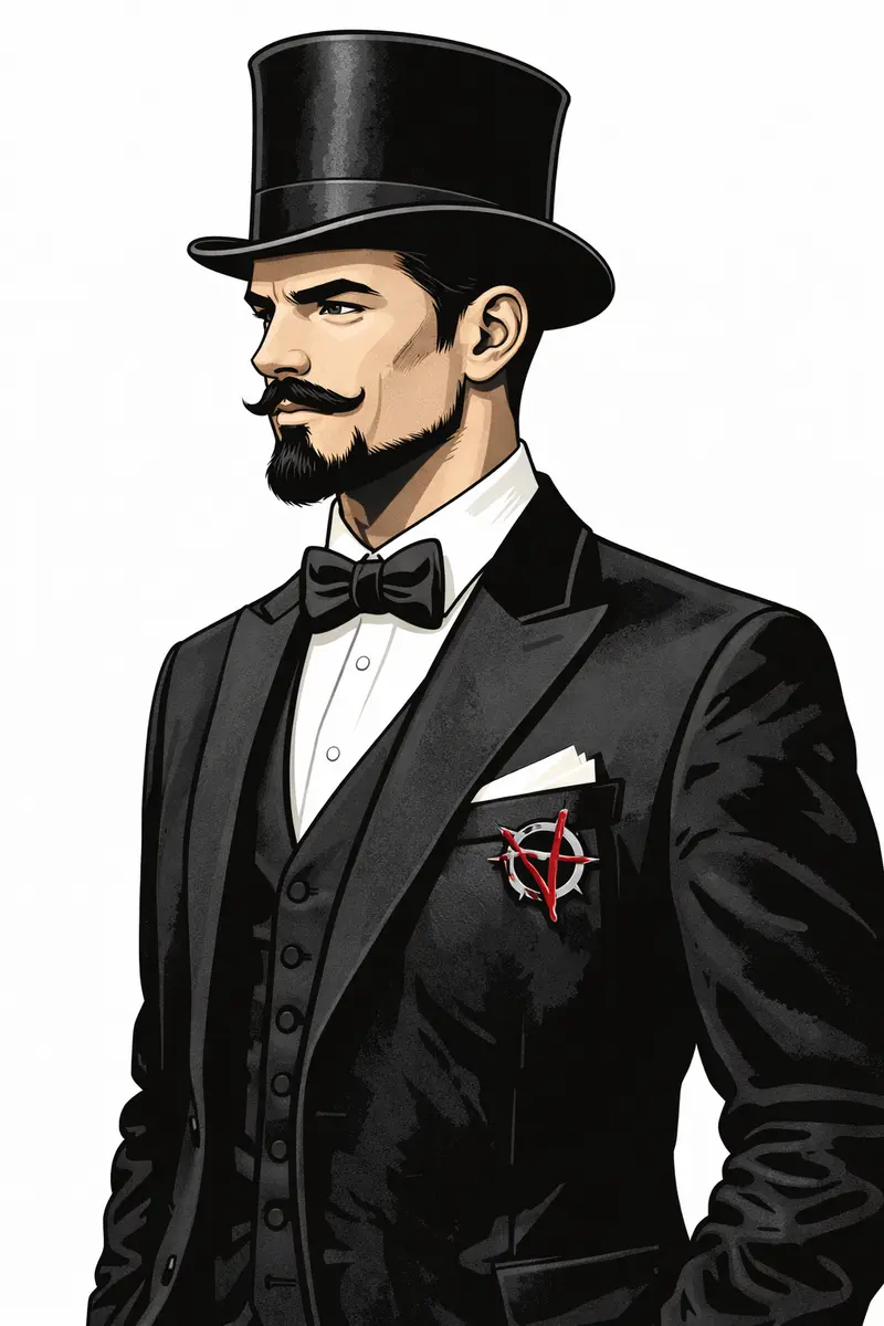 Ilustração do Cavalheiro Carnívoro